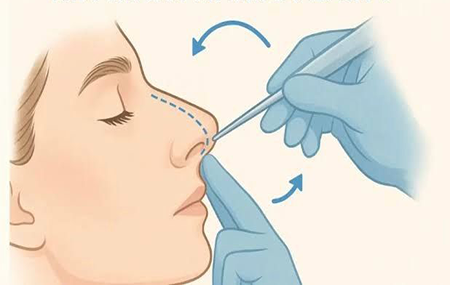 لیفت بینی با نخ چگونه انجام میشود